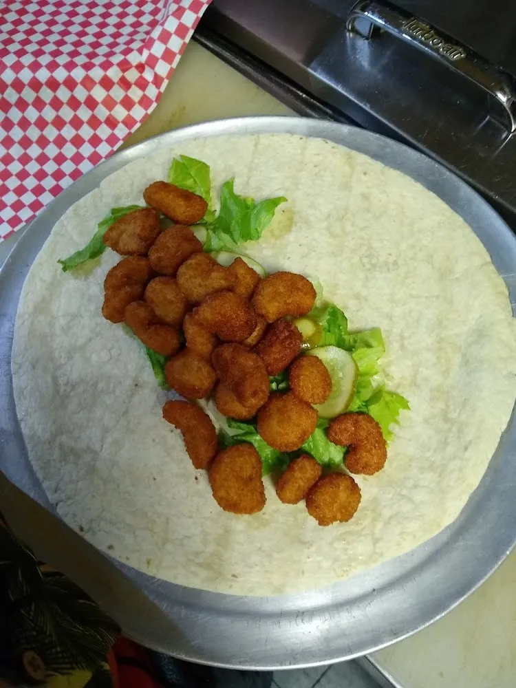 Shrimp Wrap with Choice of Veggies